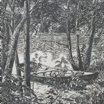 1192 2084 WOOD ENGRAVING